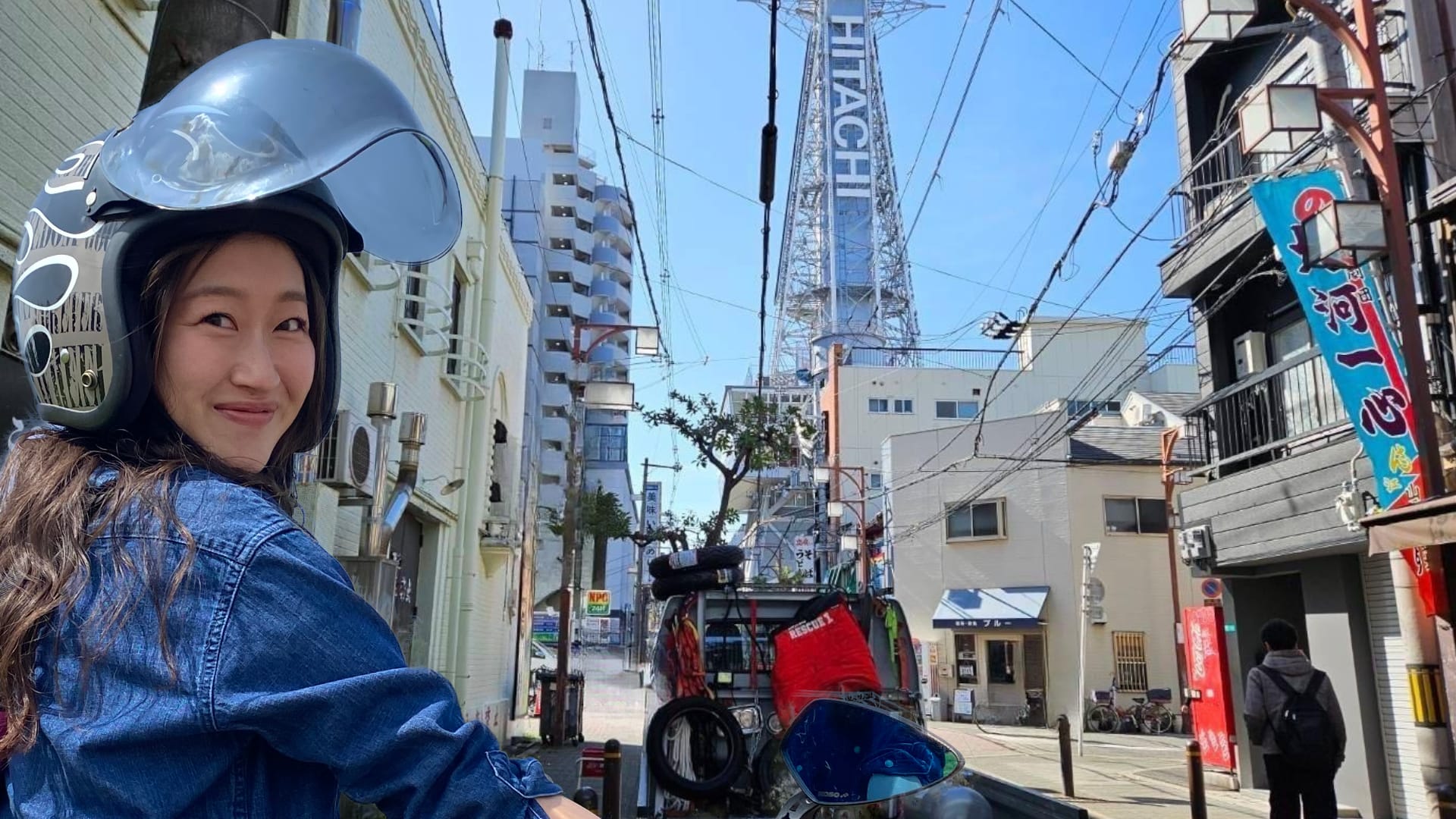通天閣で救助　RESCUE-1