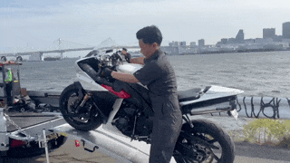 事故搬送の動画